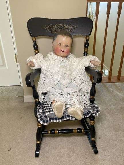 Doll and chair