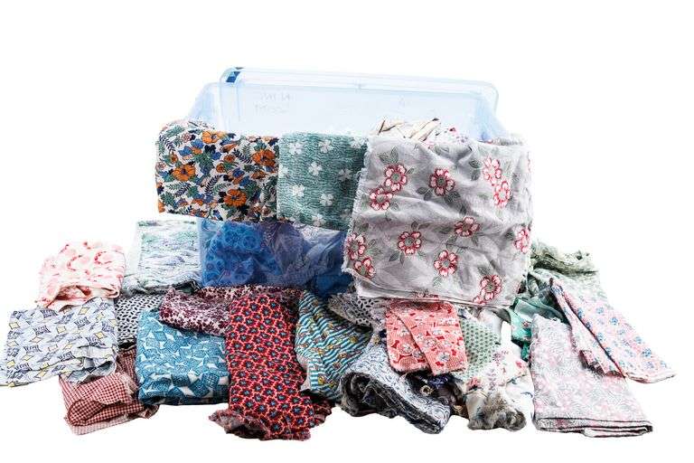 Large Collection of Quilting Fabric