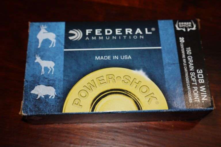 Federal 308 Win Cartridges