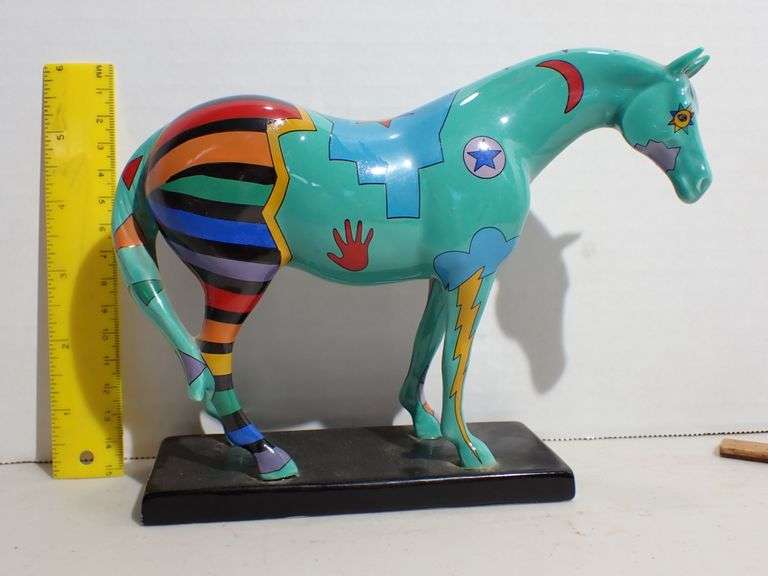 The Trail of Painted Ponies - 1462 Spirit War Pony - Excellent condition.