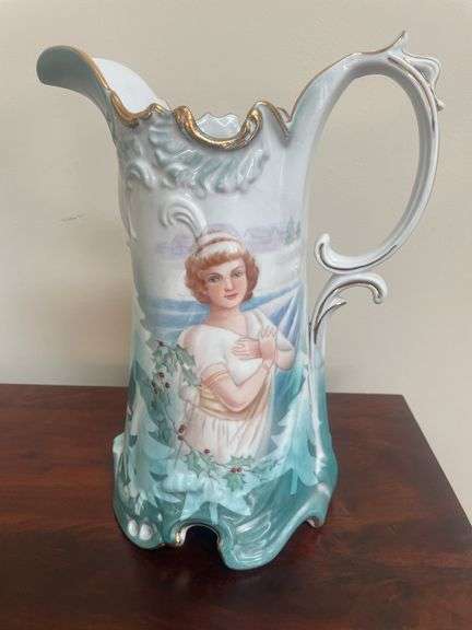 13”RS Prussia Tankered or Pitcher 1of4