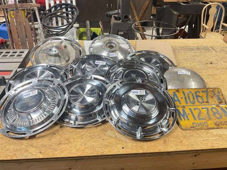 License Plates, Hub Caps