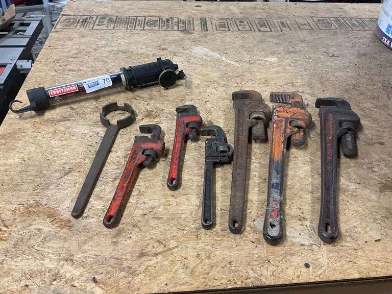 Pipe Wrenches, Work Light