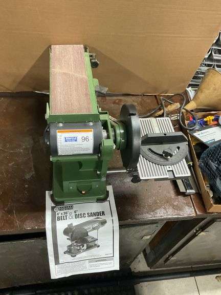 4" Belt & 6" Disc Sander
