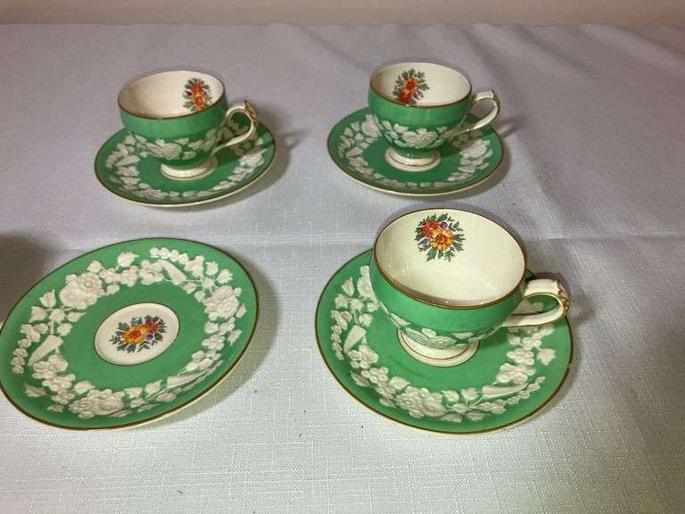Demitasse Cups and Saucers