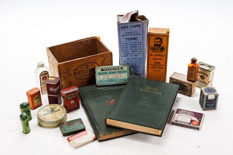Antique Medical Boxes and Containers