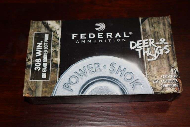 Federal 308 Win Cartridges