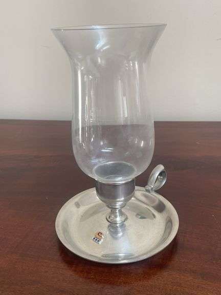 Stieff Pewter Candle Holder