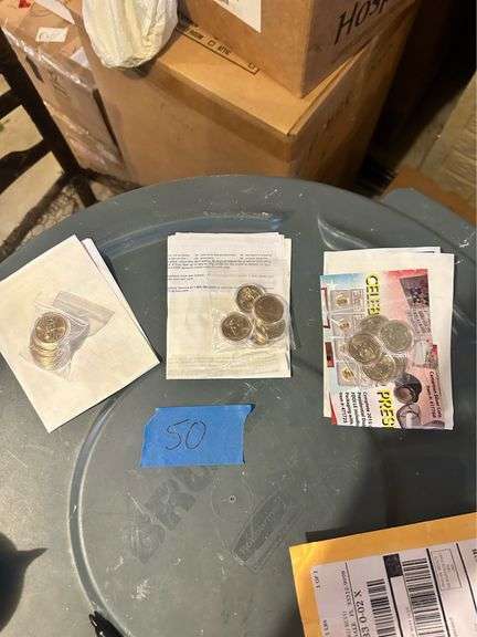 Sacagawea and President Coins