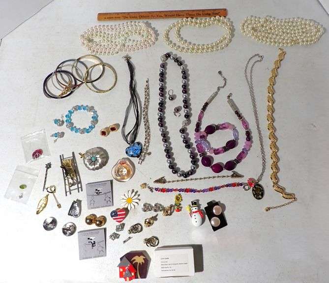 Necklaces, Bracelets, Earrings, Brooches, Pendants,