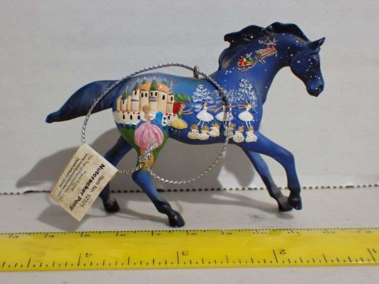 Trail of The Painted Ponies 2003 RETIRED Nutcracker Pony ORNAMENT New with tags no box.
