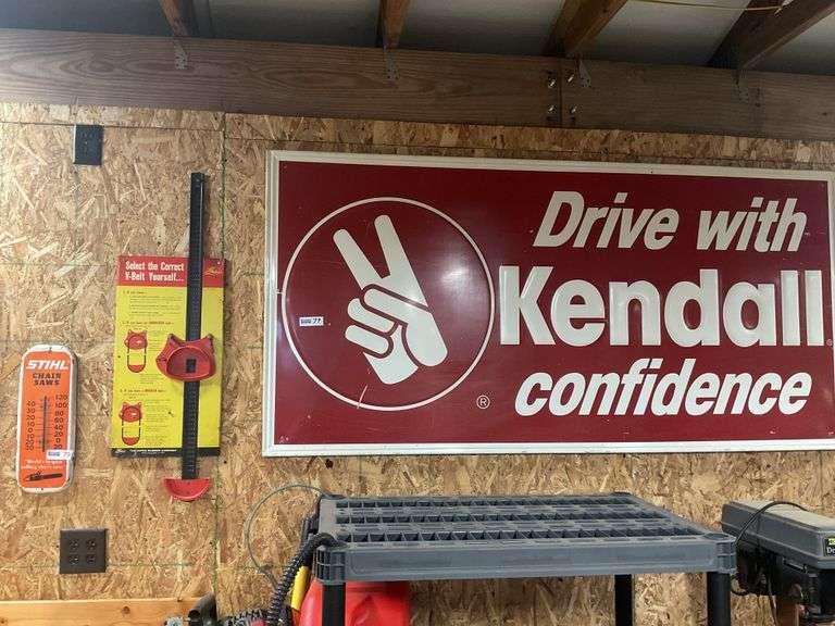 Stihl Thermometer, Gates V-belt Measure, Kendall Sign