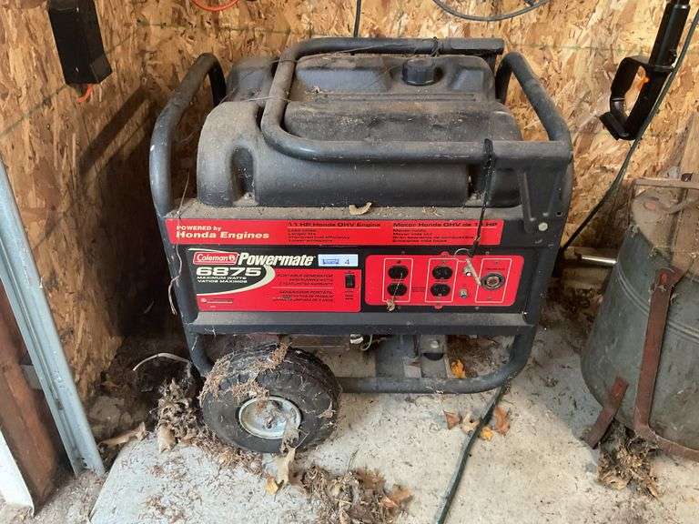 Coleman Powermate Generator Powered by Honda