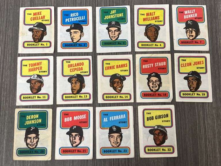 Assorted (14) 1970 Topps Story Booklets