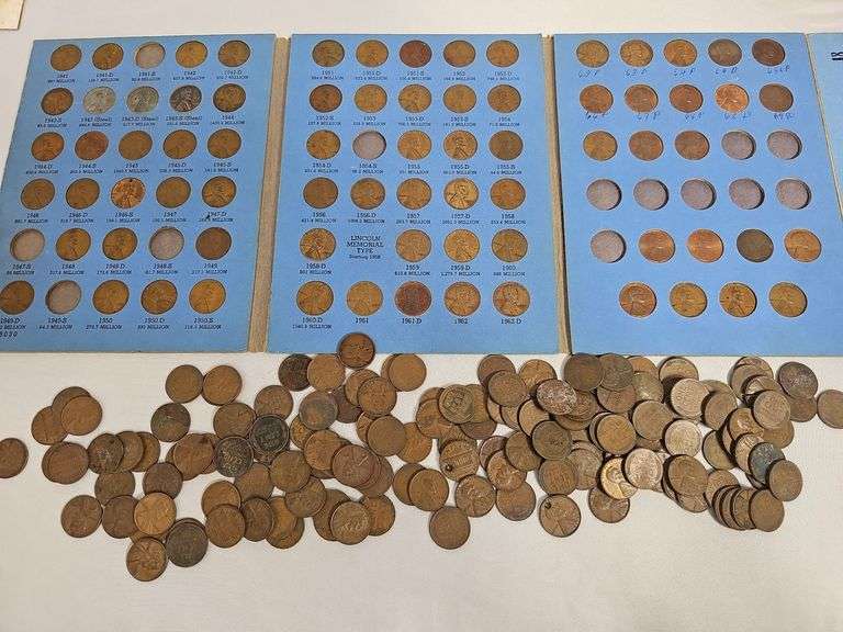 Lincoln Head Collection + wheat cents