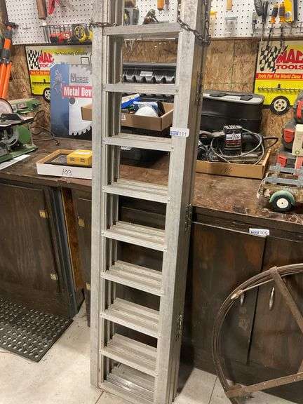 45"W x 70" L Folding Ramp