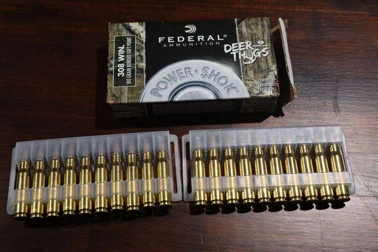 Federal 308 Win Cartridges