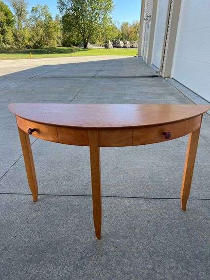 Demilune Console Table