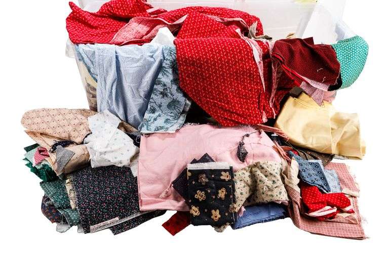 Large Collection of Quilting Fabric