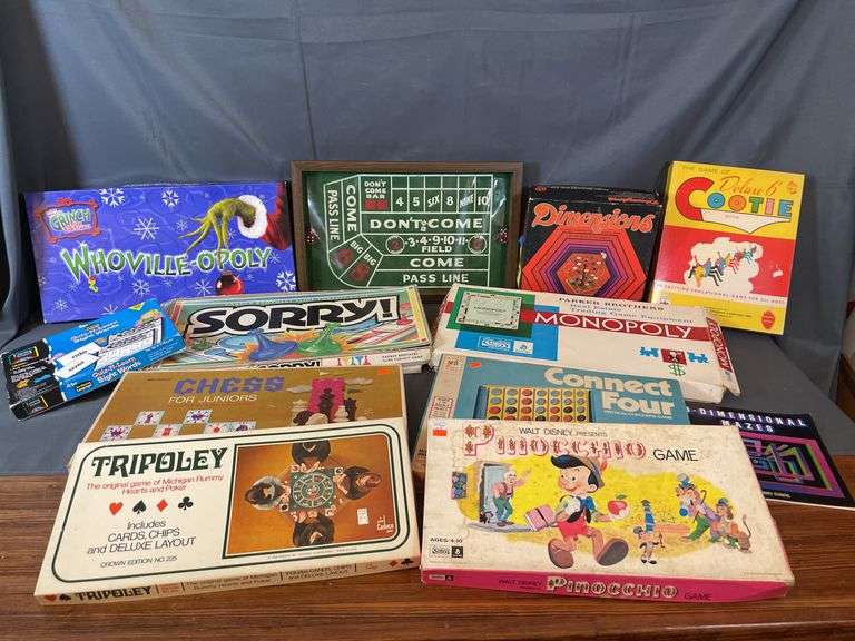 Vintage Board Games