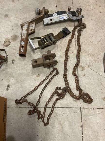 Trailer Hitches, Tow Chain, Ratchet Strap