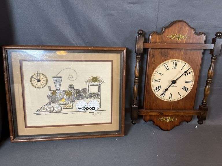 Seth Thomas & Locomotive Clock