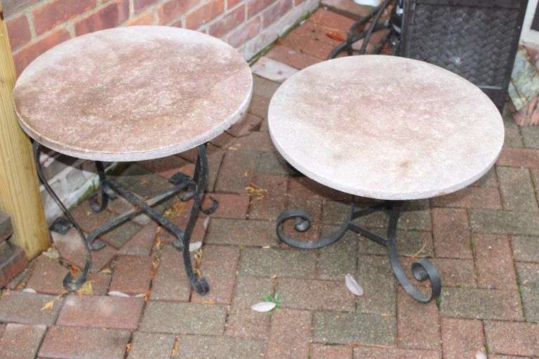 Pair of Patio Tables