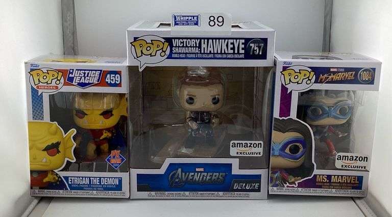 Lot of Three NEW Funko Pop Figures