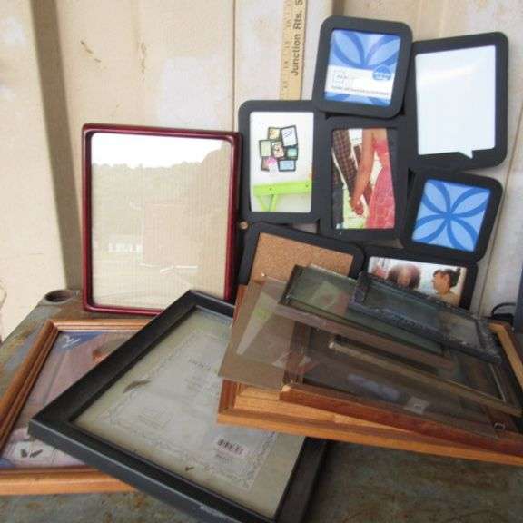 Assorted picture frames