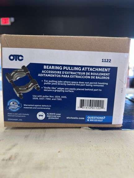 OTC Bearing Pulling Attachment (1122) NEW