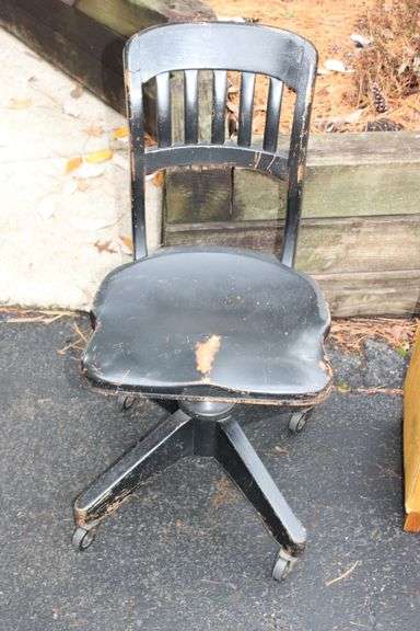 Vintage Rustic Desk Chair