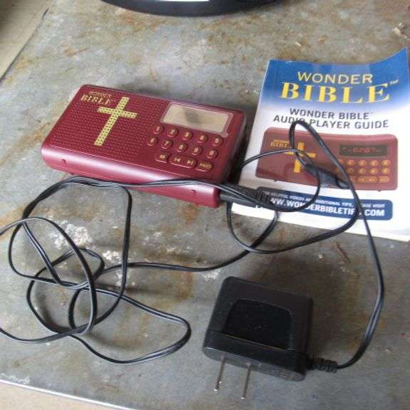 Wonder Bible audio player