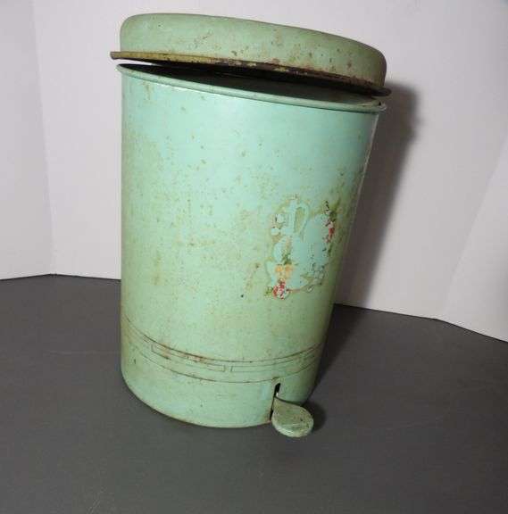 Vintage Trash Can