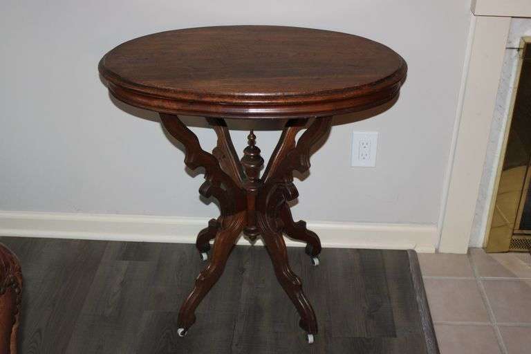 Antique Eastlake Parlor Table