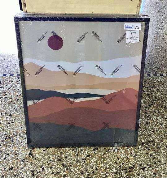 New in plastic 20”x24” Picture Frame Set of 3 - Black
