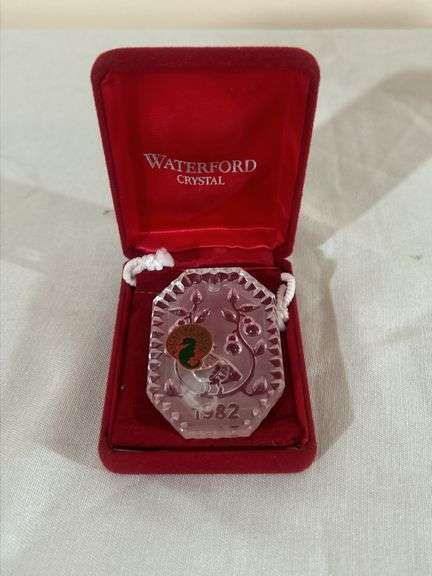 1982 Waterford Crystal Ornament