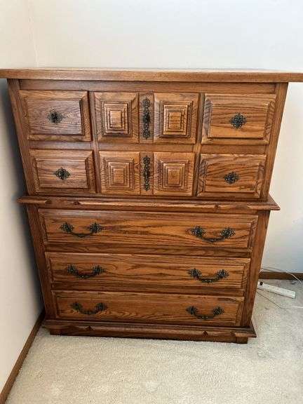 Oak 3 Piece Bedroom Suite