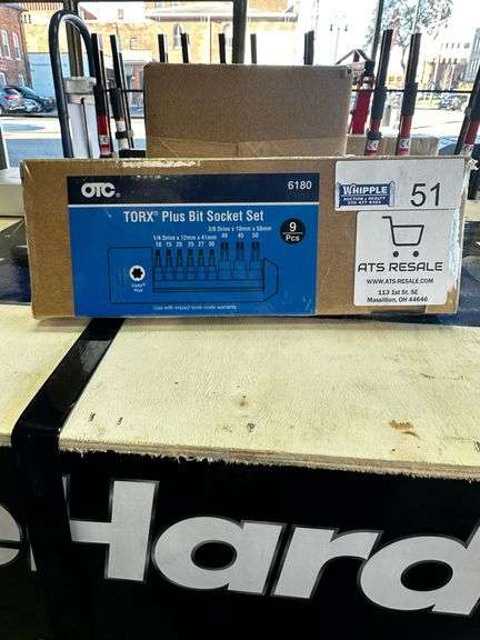 OTC Torx Plus Bit Socket Set (6180) NEW