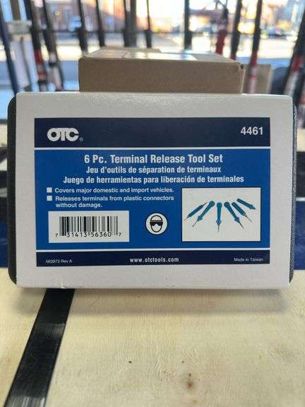 OTC 6pc Terminal Release Tool Set (4461) NEW