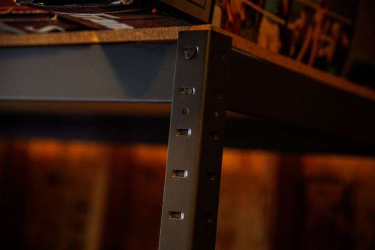 Sturdy Metal Storage Rack - Auction Ohio