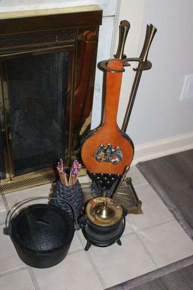 Vintage Fireplace Tools