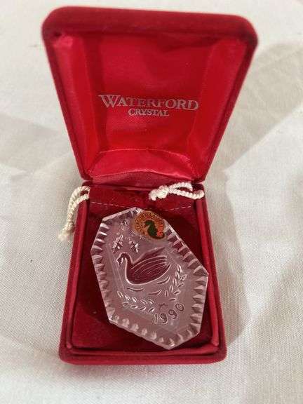 1990 Waterford Crystal Ornament