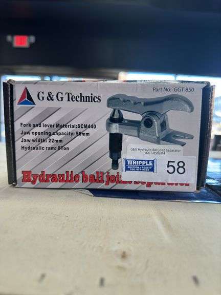 G&G Technics Hydraulic Ball Joint Separator (GGT-850) NEW