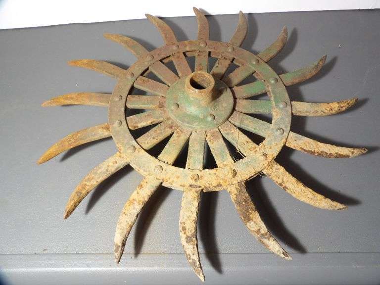 Vintage Rotary Cultivator Blade