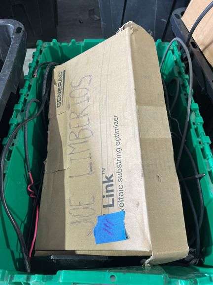 Tote of cables and generac pv link