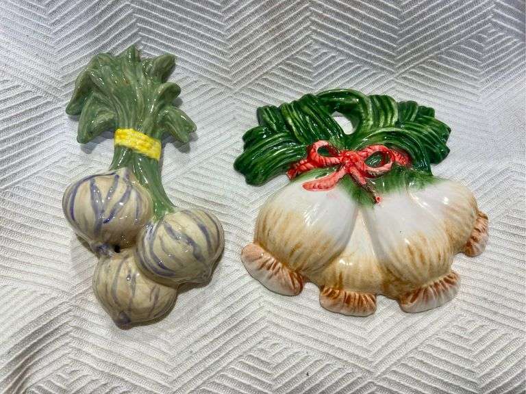 Ceramic Vintage Veggie Wall Decor