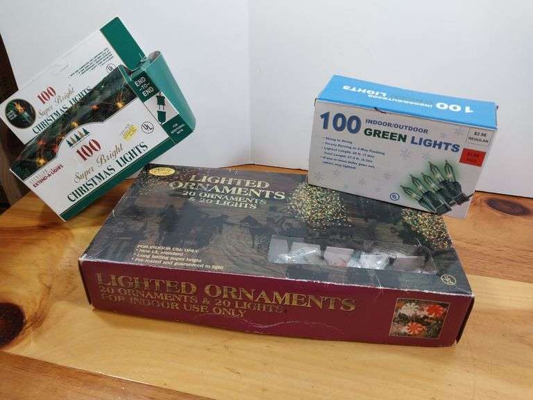 3 New Sets of Christmas Lights