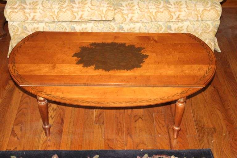 G. Fox & Co. Colonial Maple Coffee Table
