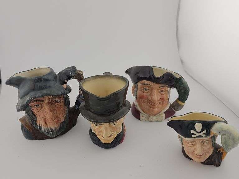 Royal Doulton Mini Toby Mugs