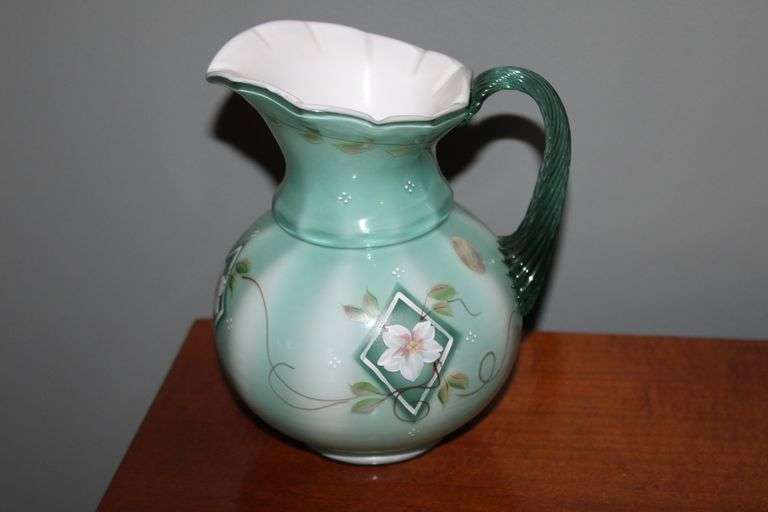 Fenton Glass Pitcher